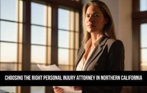 An image of a personal injury attorney in North California